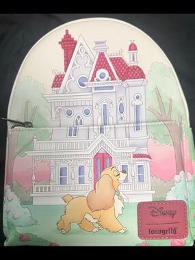 Disney x Loungefly Lady and the Tramp House Backpack